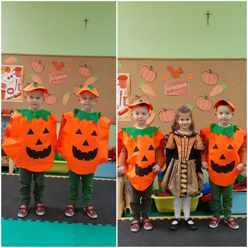 Kolorowy dzień w przedszkolu –pomarańczowy