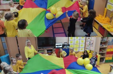 Kolorowe dni w przedszkolu – żółty jak…