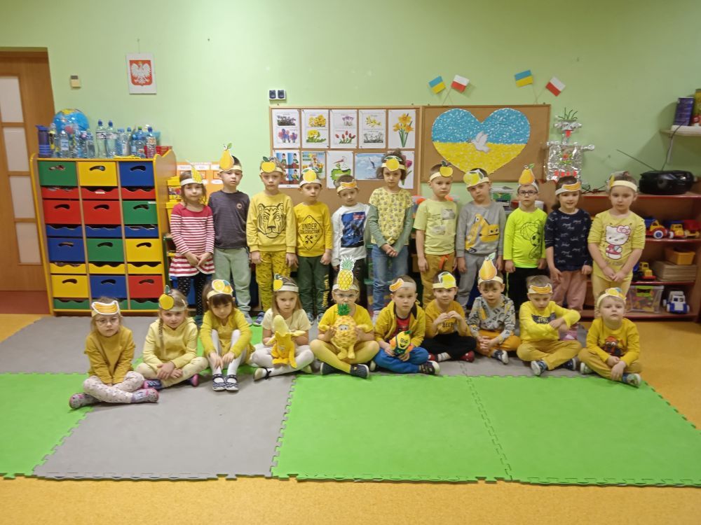 Kolorowe dni w przedszkolu - ŻÓŁTY
