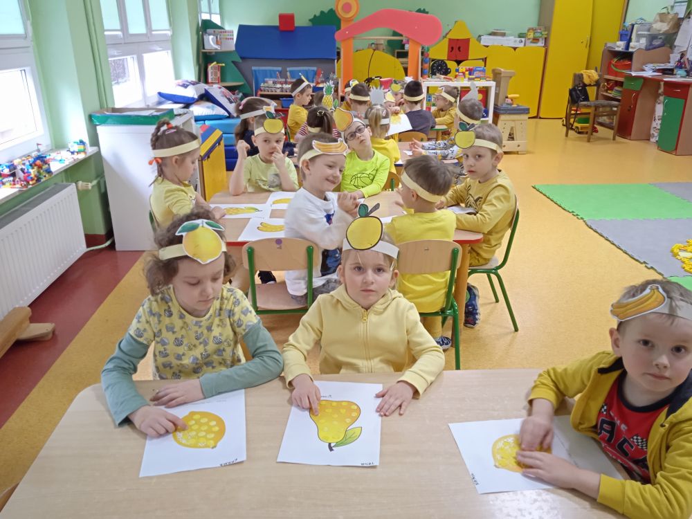 Kolorowe dni w przedszkolu – ŻÓŁTY